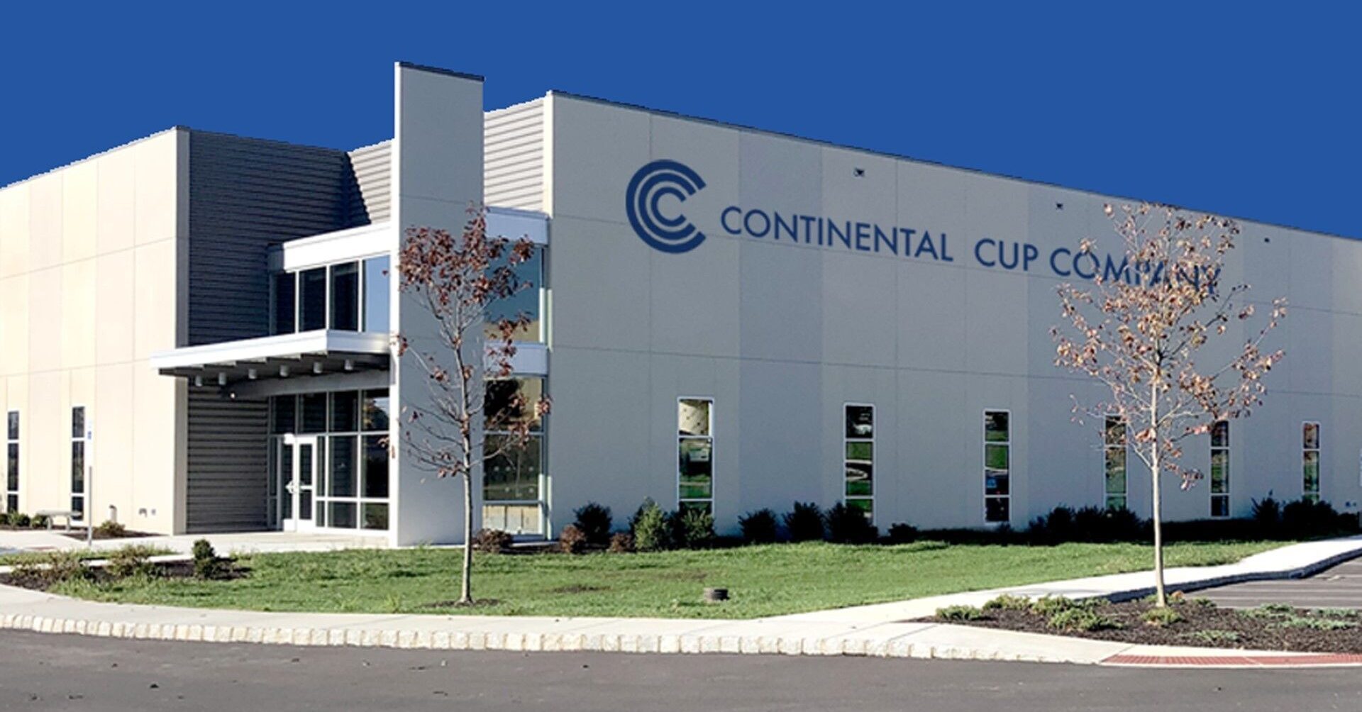 A building with the words continental cup on it.
